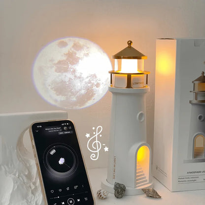 Moon Lamp Lighthouse Night Lights